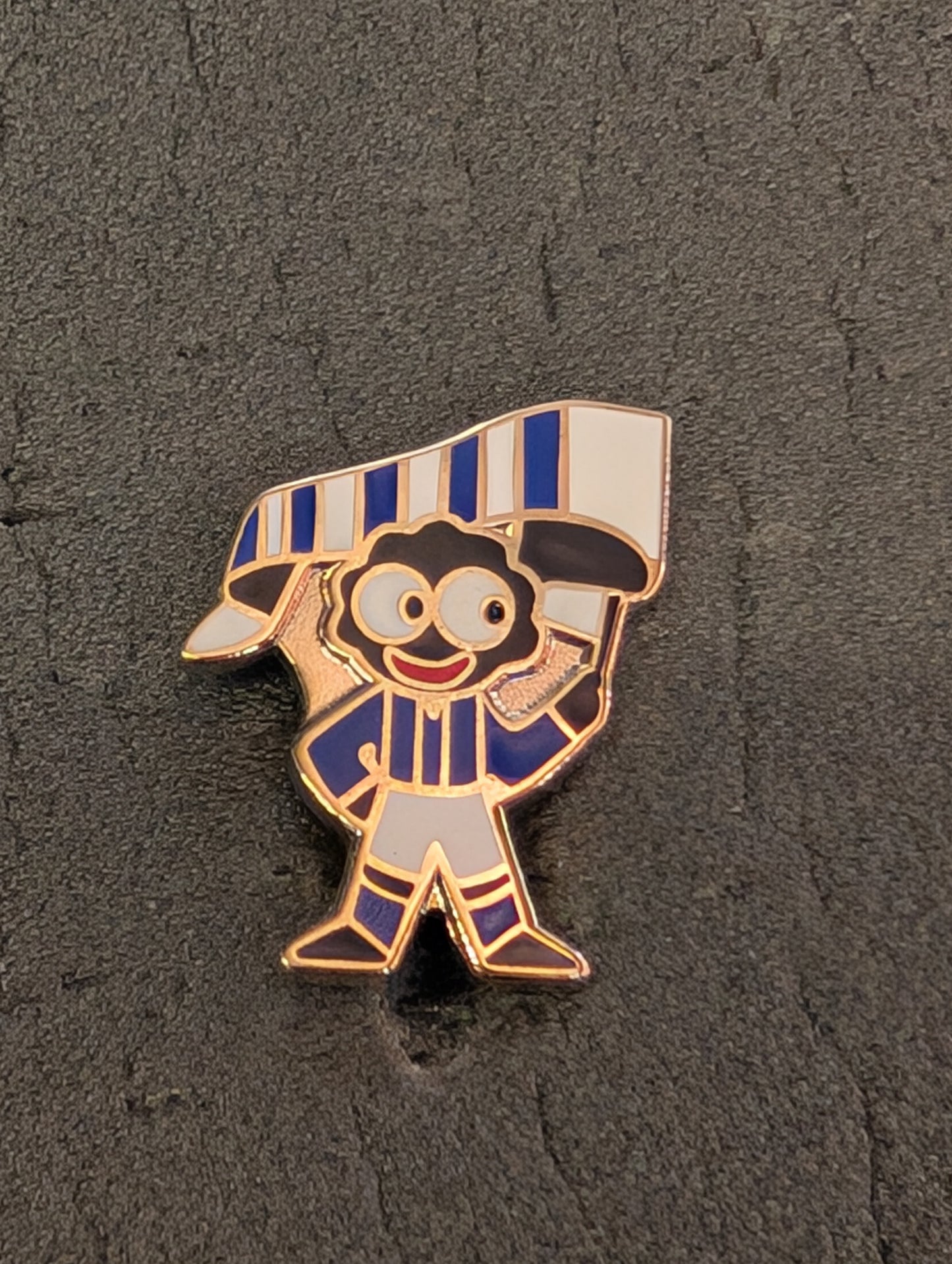 Supporter Golly Blue/ White Full Blue Shirt