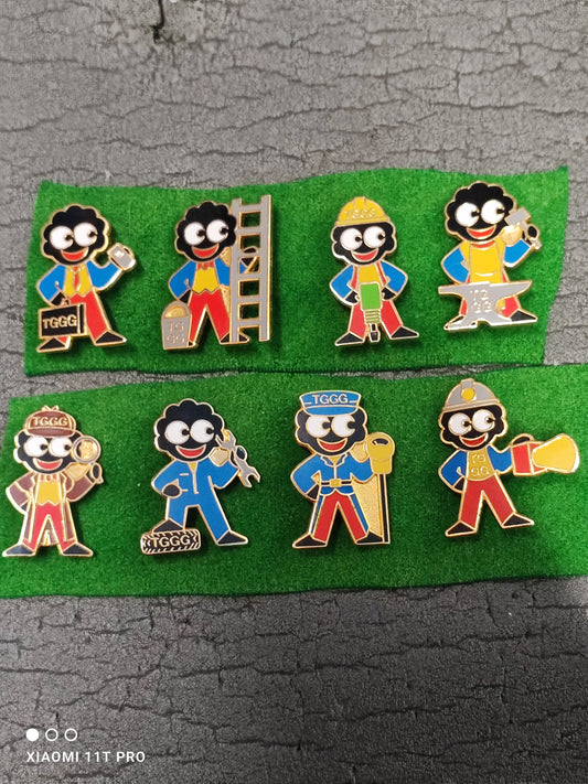 TGGG Occupations Set of 8 Badges