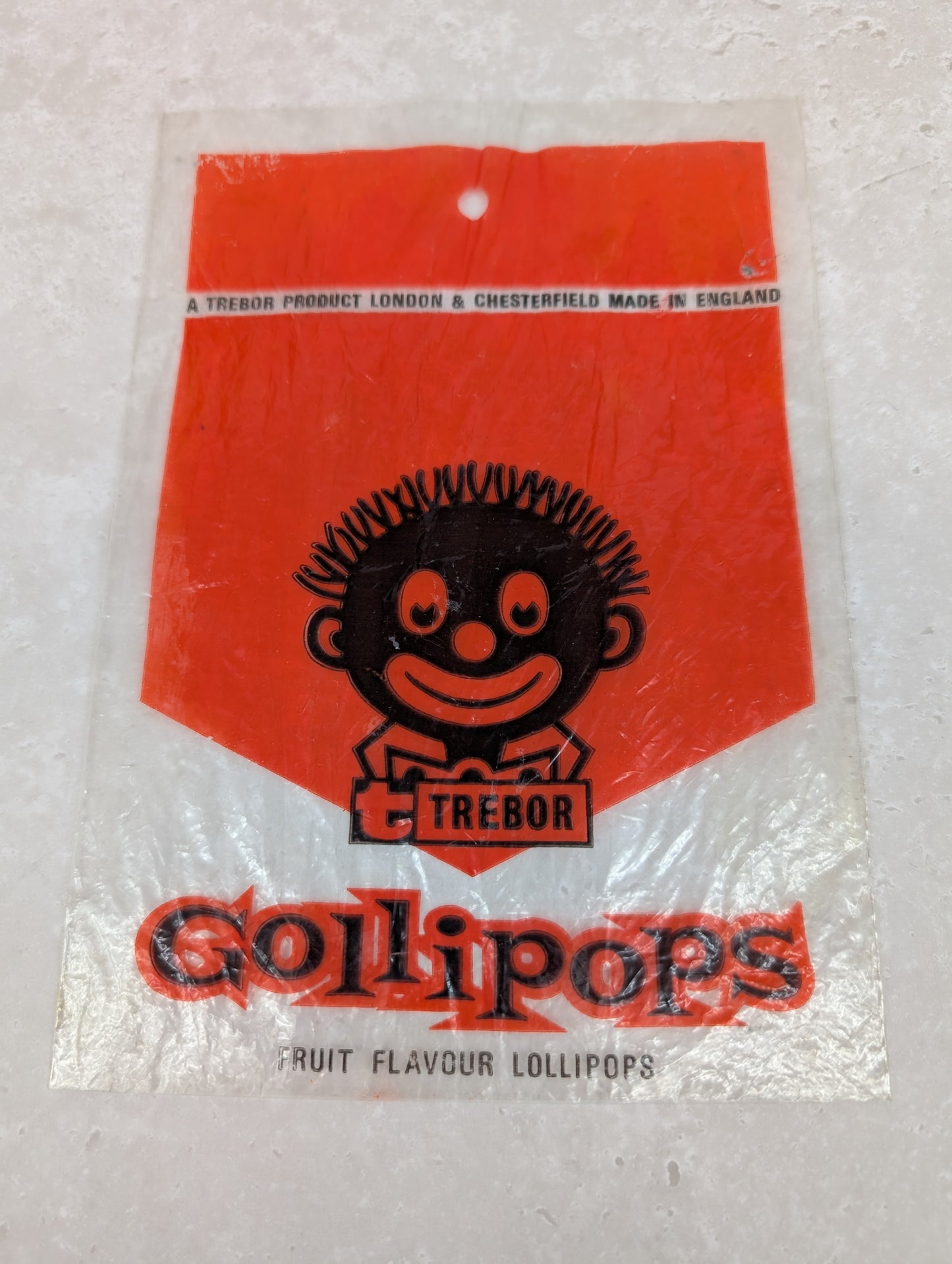 Trebor Gollipops Packaging