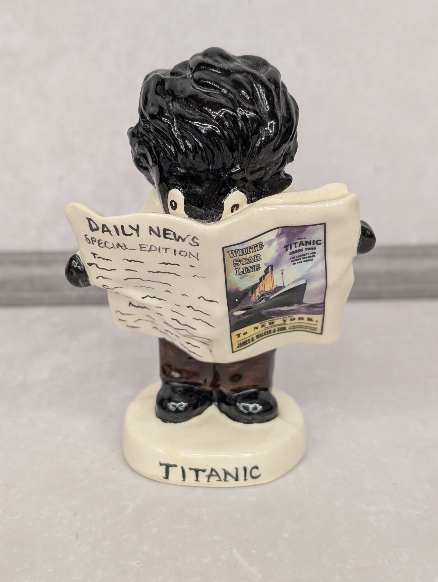 Trial Titanic Newsreader Brown Trousers by Carltonware