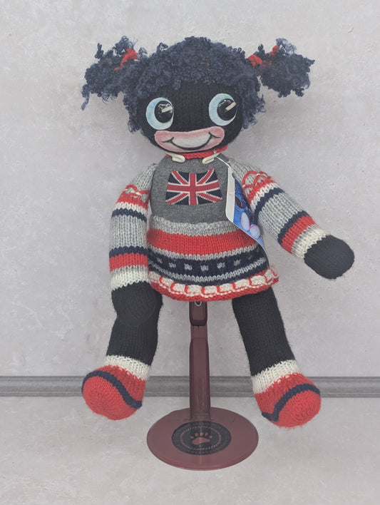 Union Jack Golly Girl Extremely Well Made