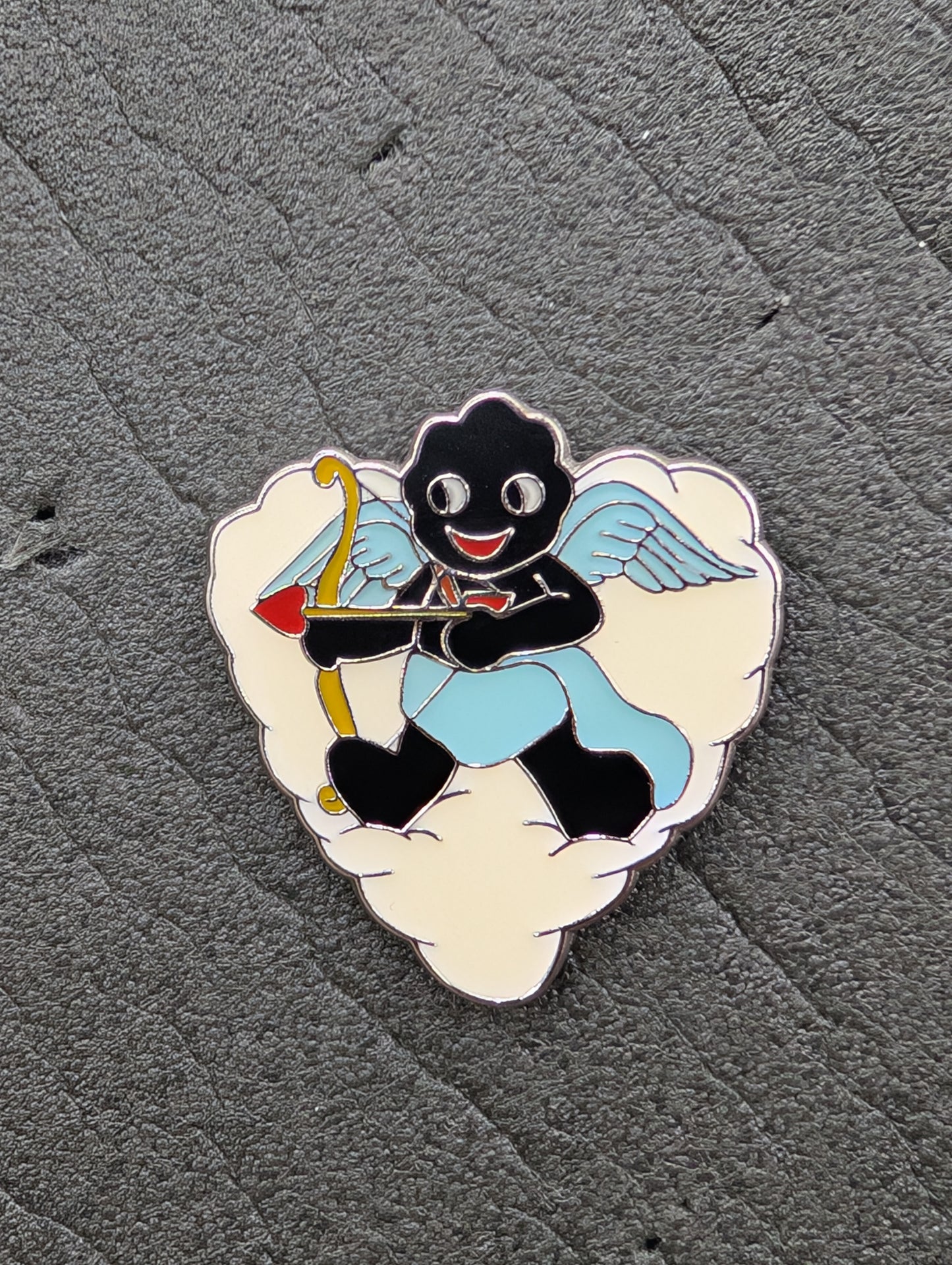 Valentine's Boy Golly Badge