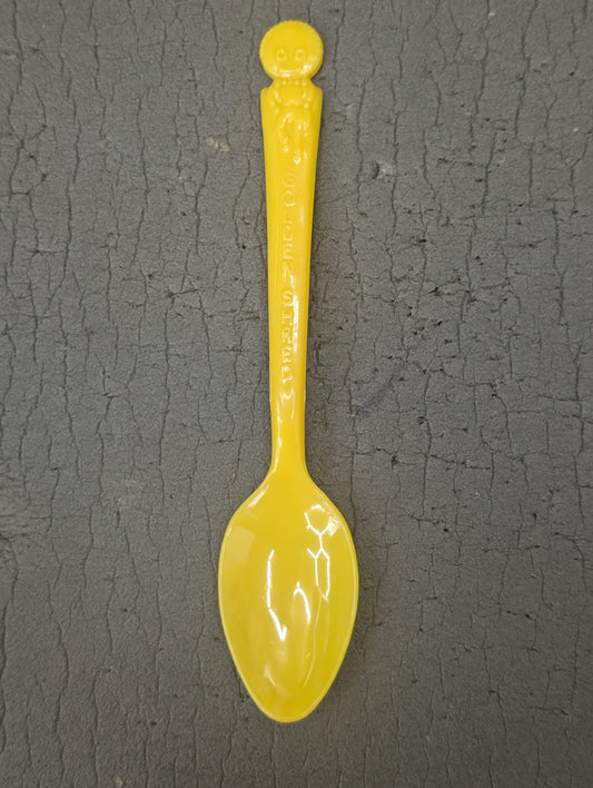 Yellow Plastic Golly Spoon