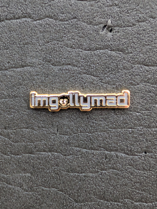 imgollymad Grey Logo Badge