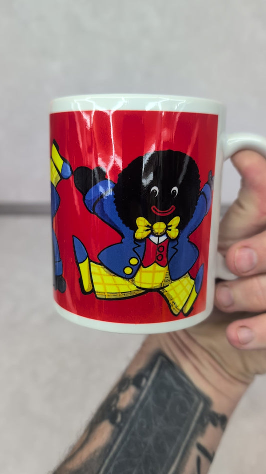 Dancing Golly on Mug Brand New Boxed