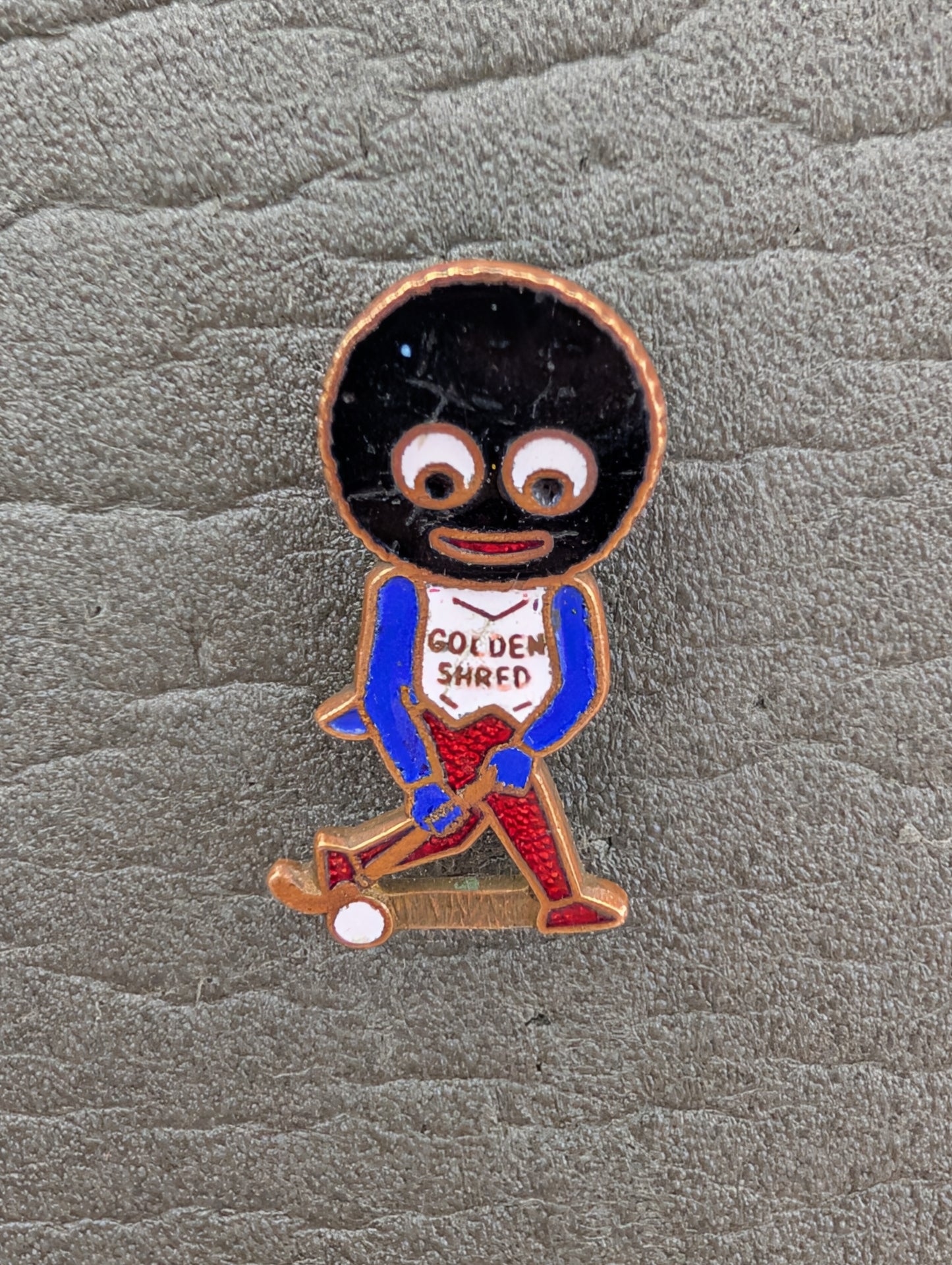 1950s Robertsons Hockey Player EXTREMELY DARK BLUE by Fattorini Type 2