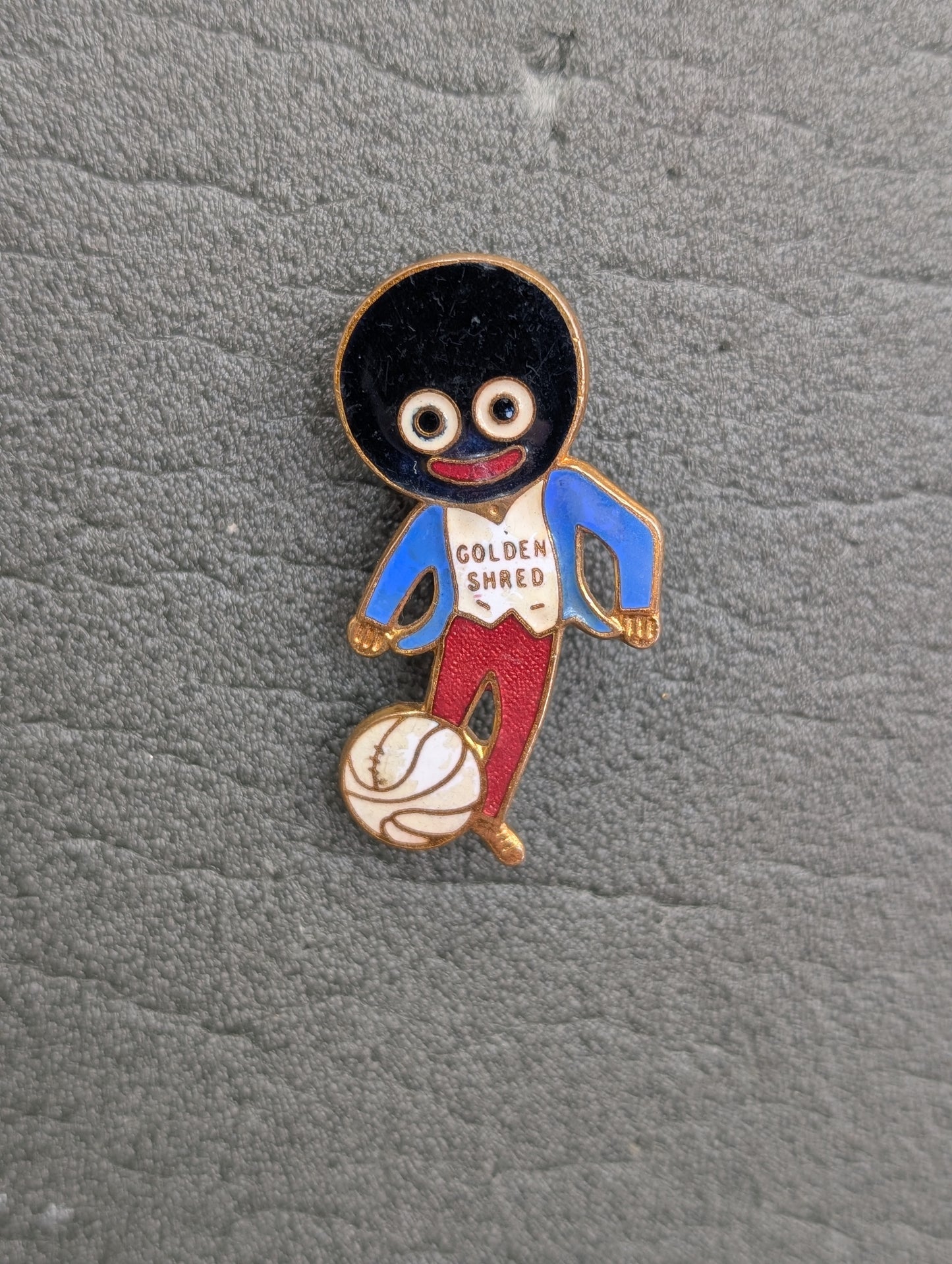 1950s Robertsons Footballer White Ball by Gaunt London