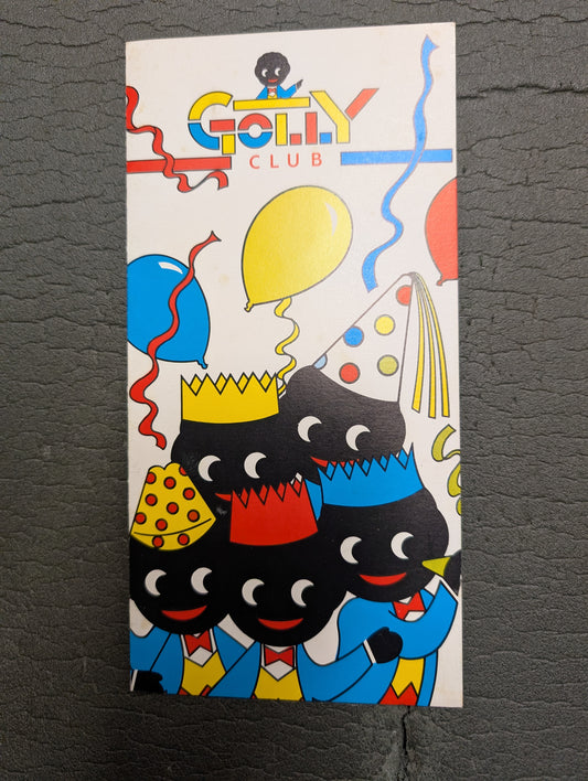 Golly Club Birthday Card