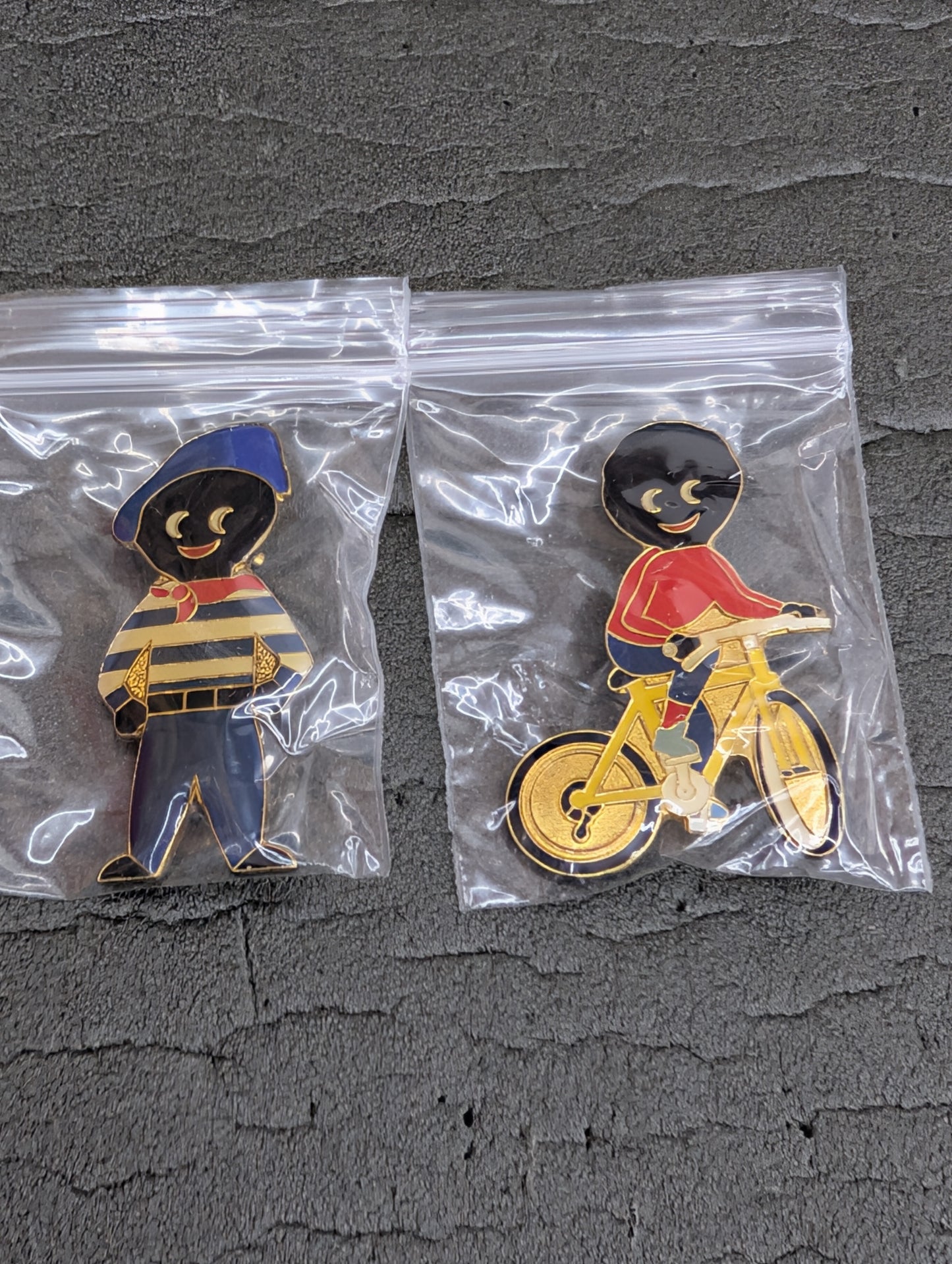 Robertsons Golly 1993-1996 Cyclist and Frenchman