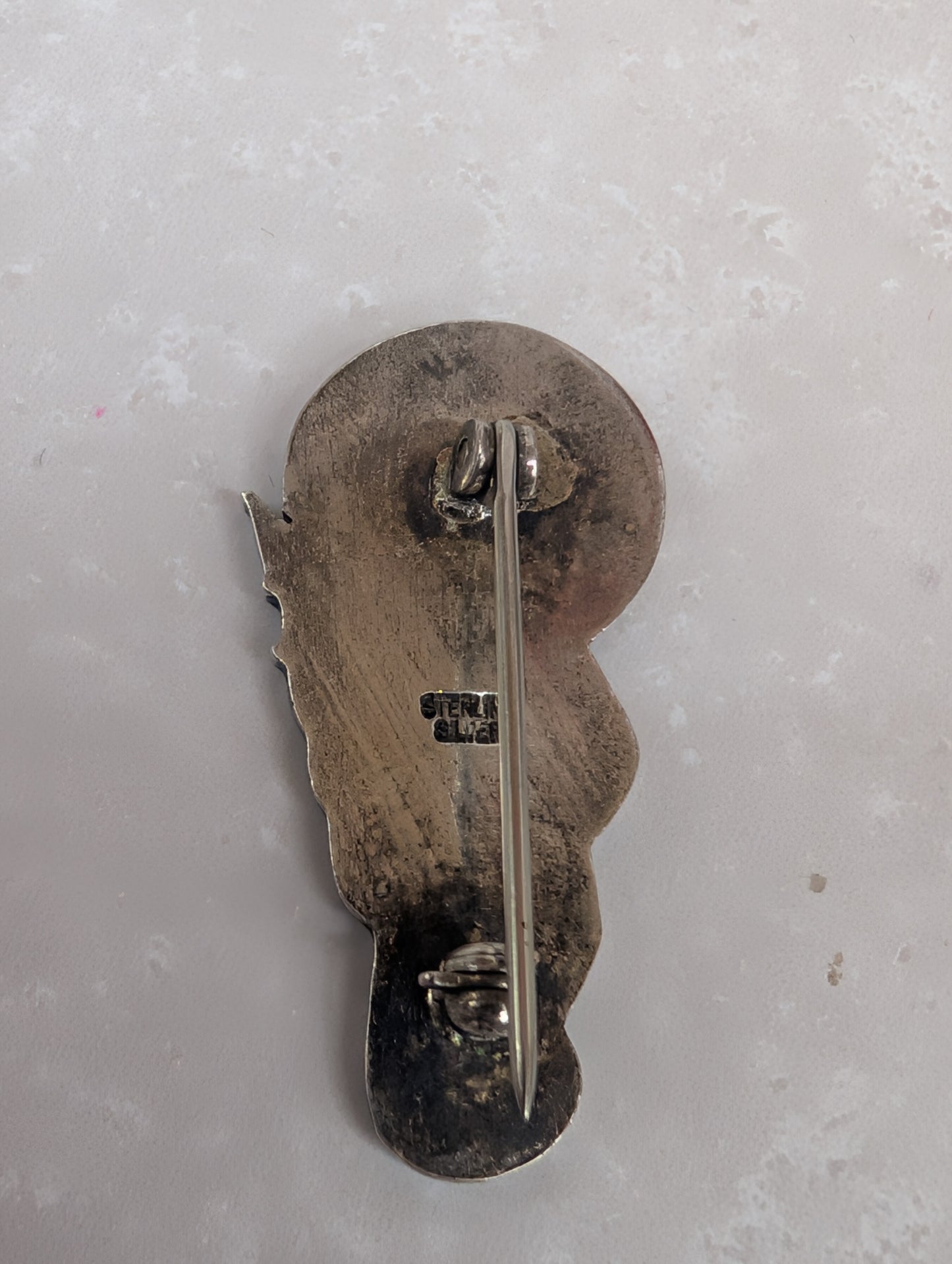 Solid Silver X Series Bagpiper Badge