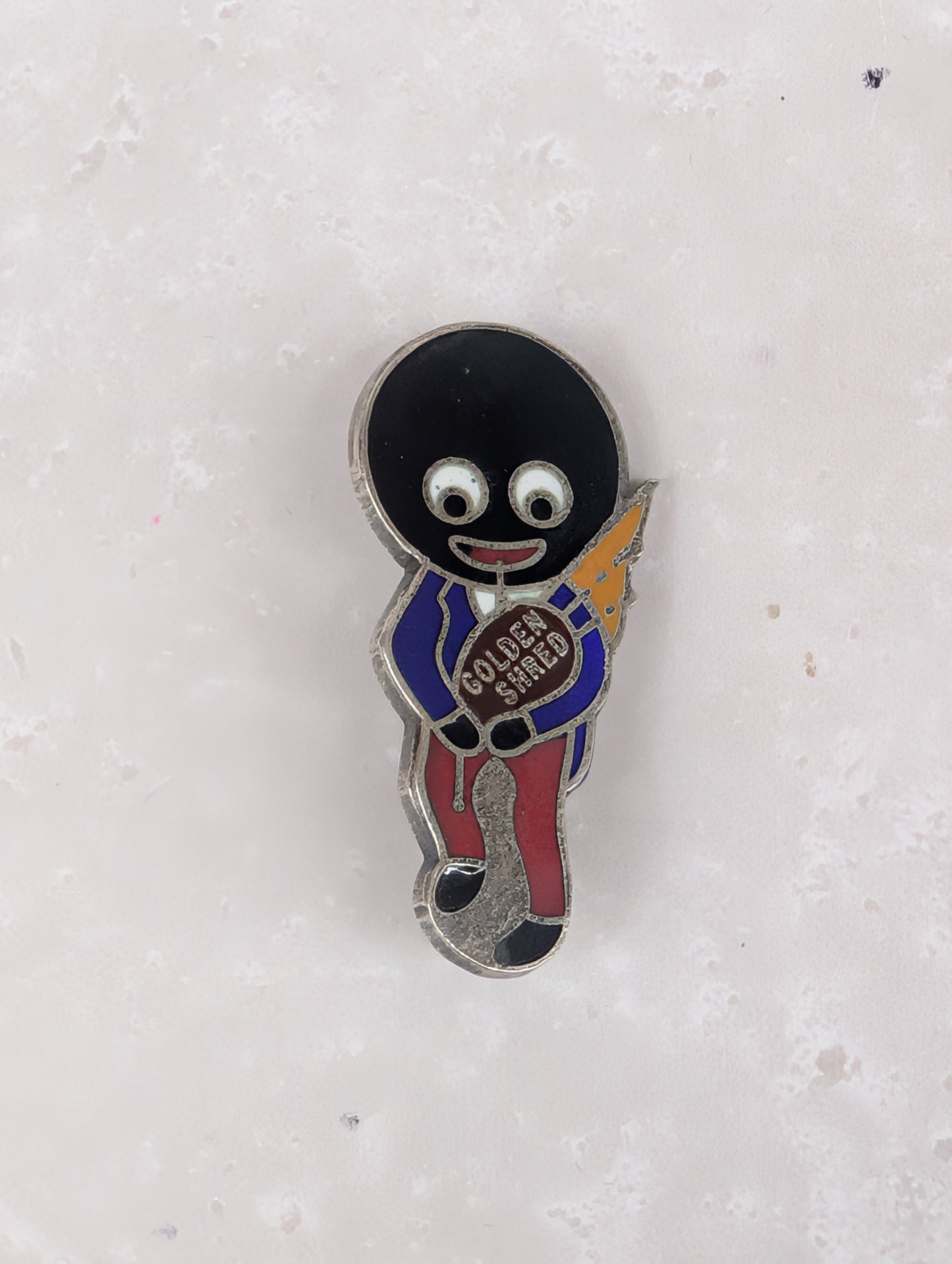 Solid Silver X Series Bagpiper Badge
