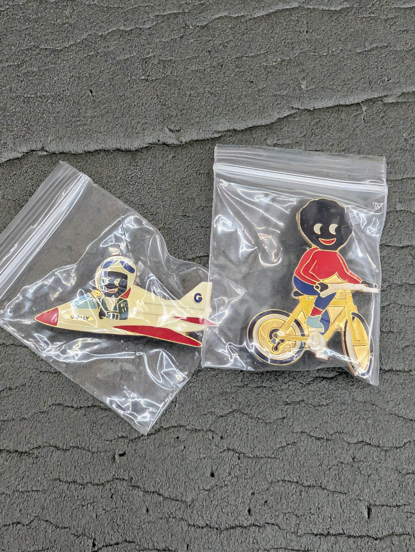 Robertsons Golly 1993-1996 Pilot and Cyclist