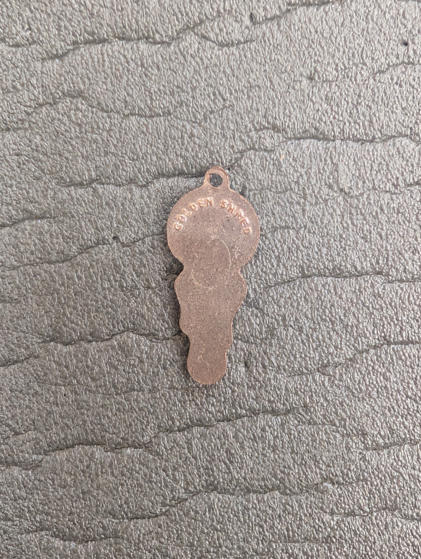 1950s Robertsons Standard Brass Pendant