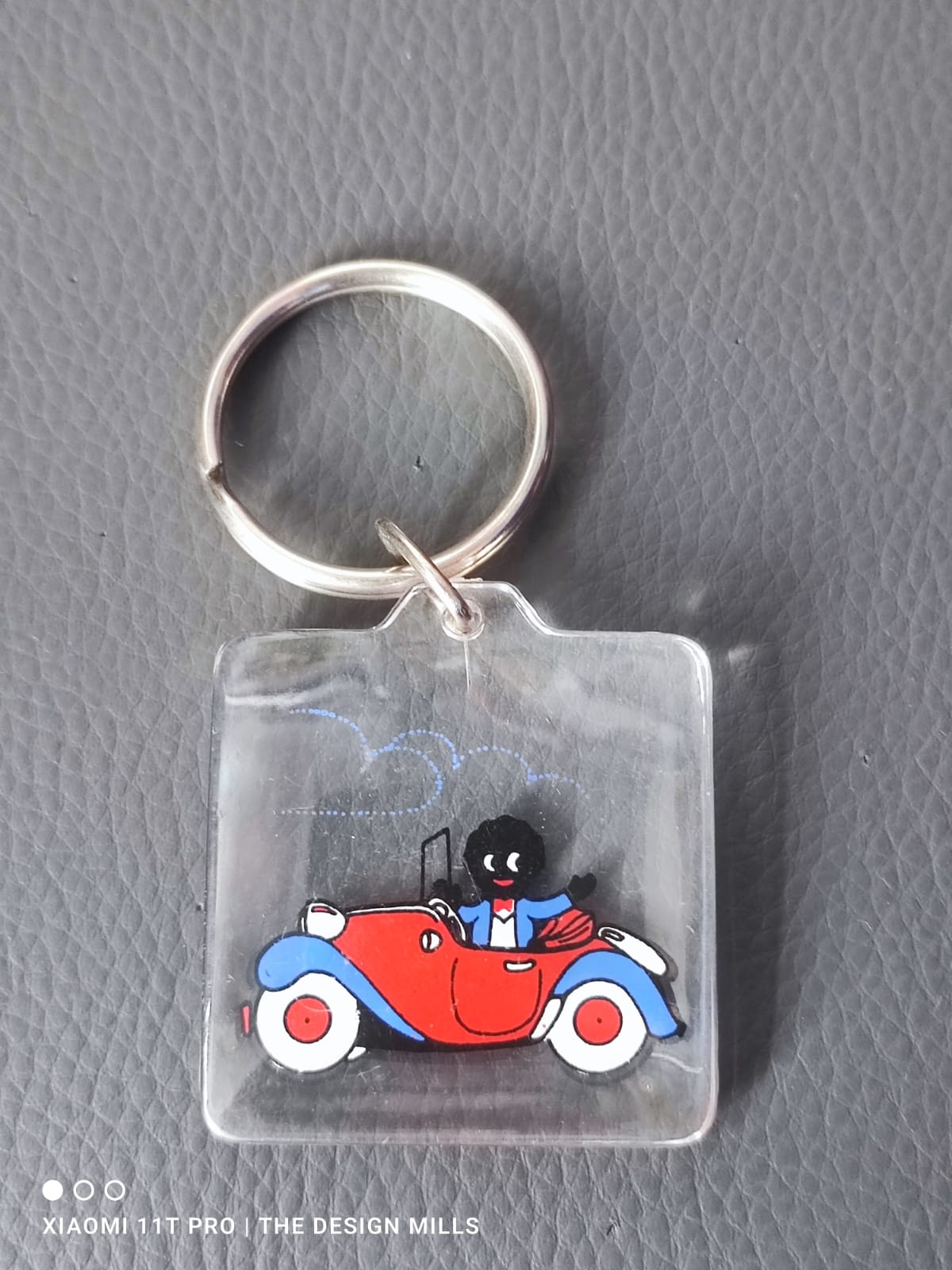 1980s Golly in Car Keyring image - GollyBadges.com