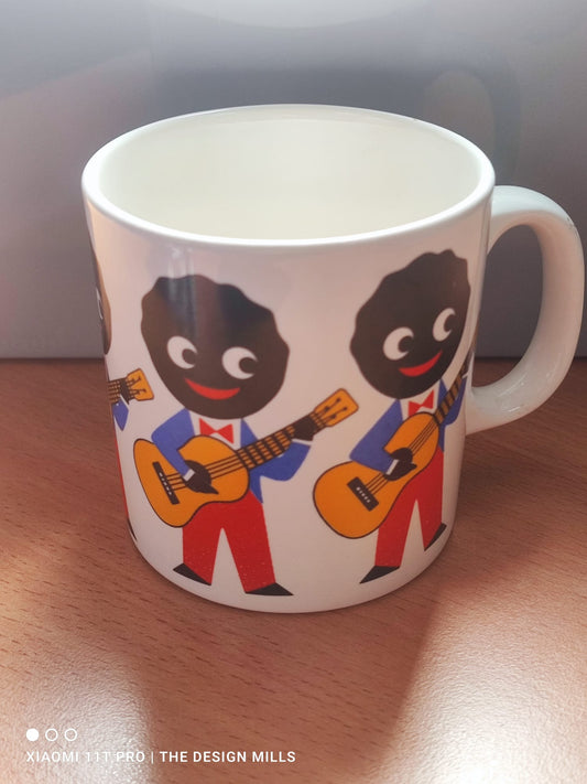 1980s Guitarist Mug image - GollyBadges.com