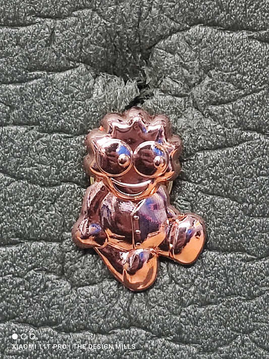 3D Golly in Rose Gold Finish