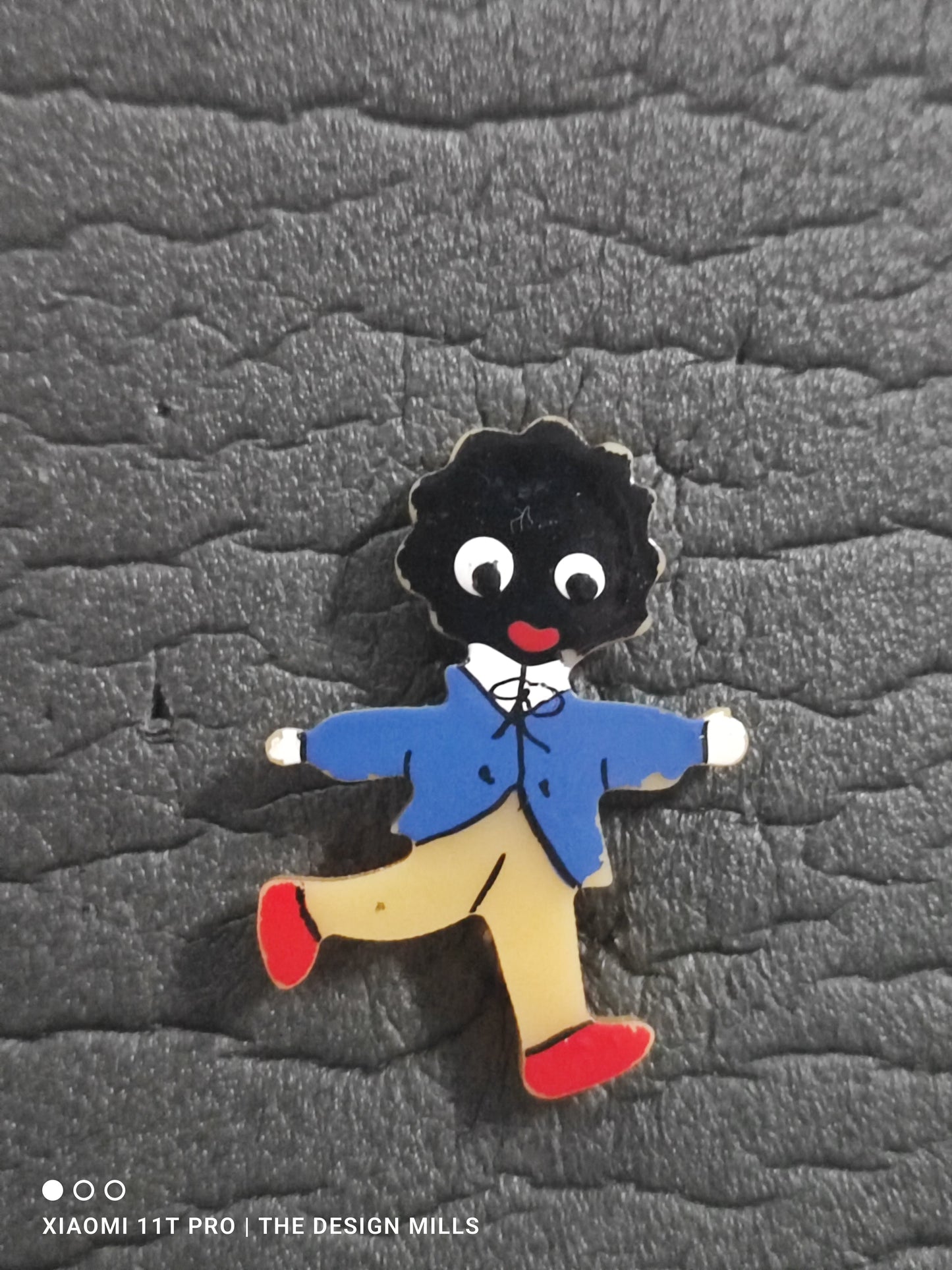 Bakelite Golly Brooch