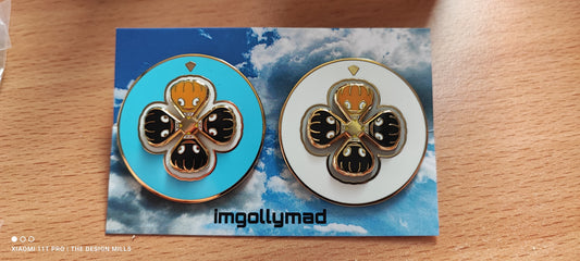 Balloon Spinners Badge Pair image - GollyBadges.com