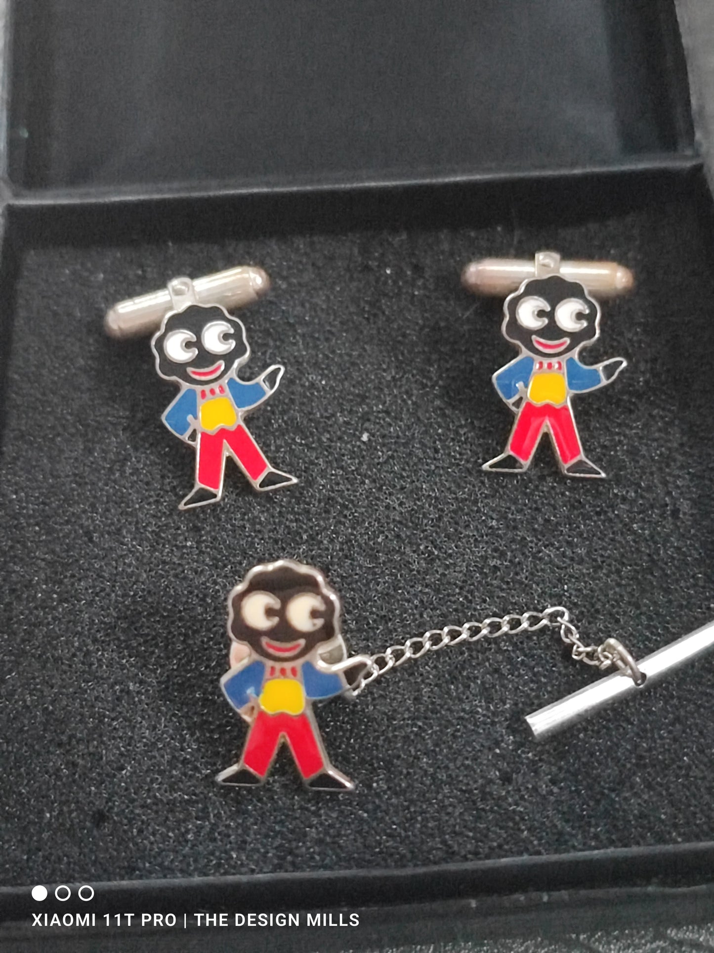 Cufflinks and Tie Pin Set