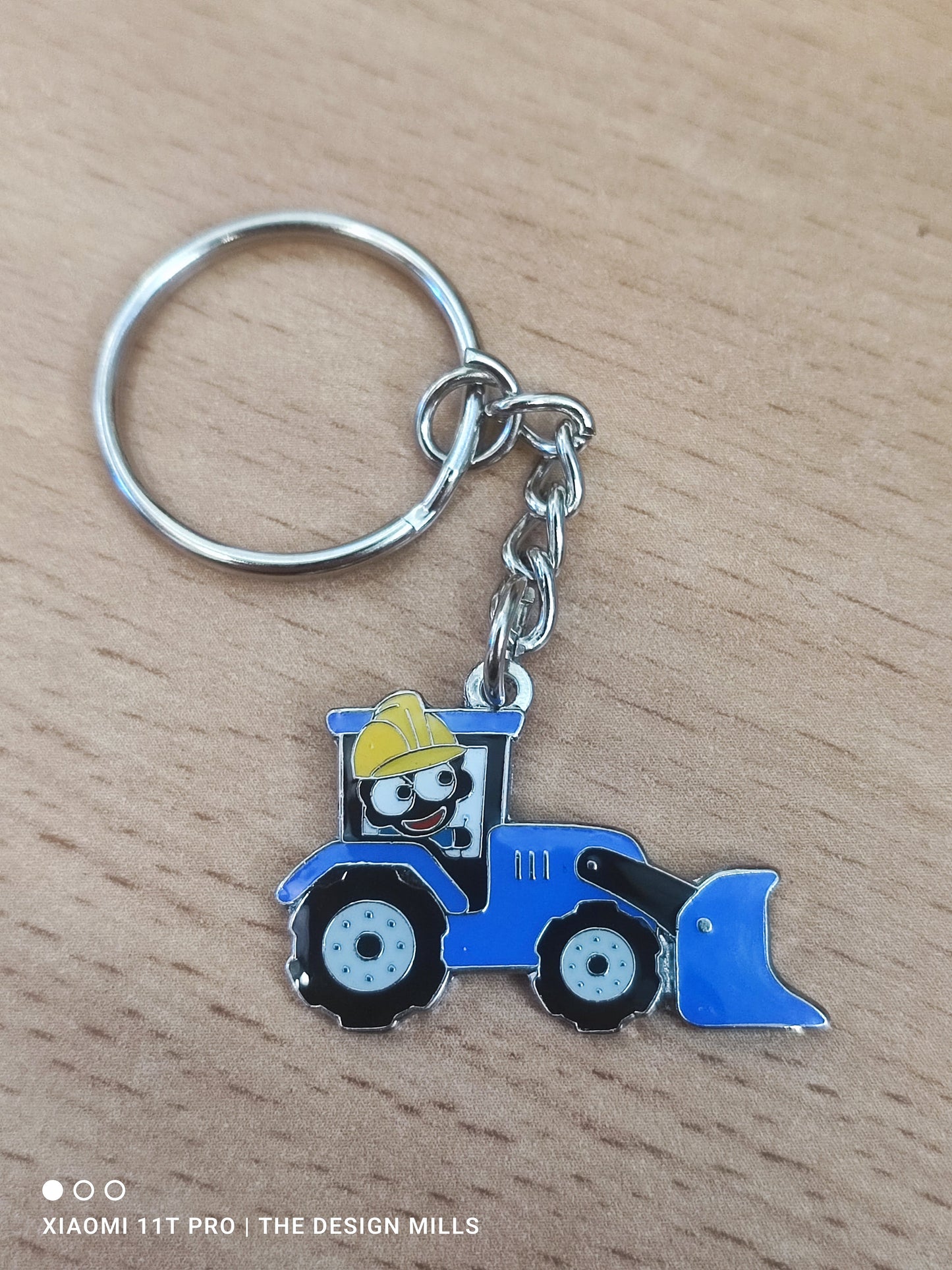 Digger Keyrings 3 Colours