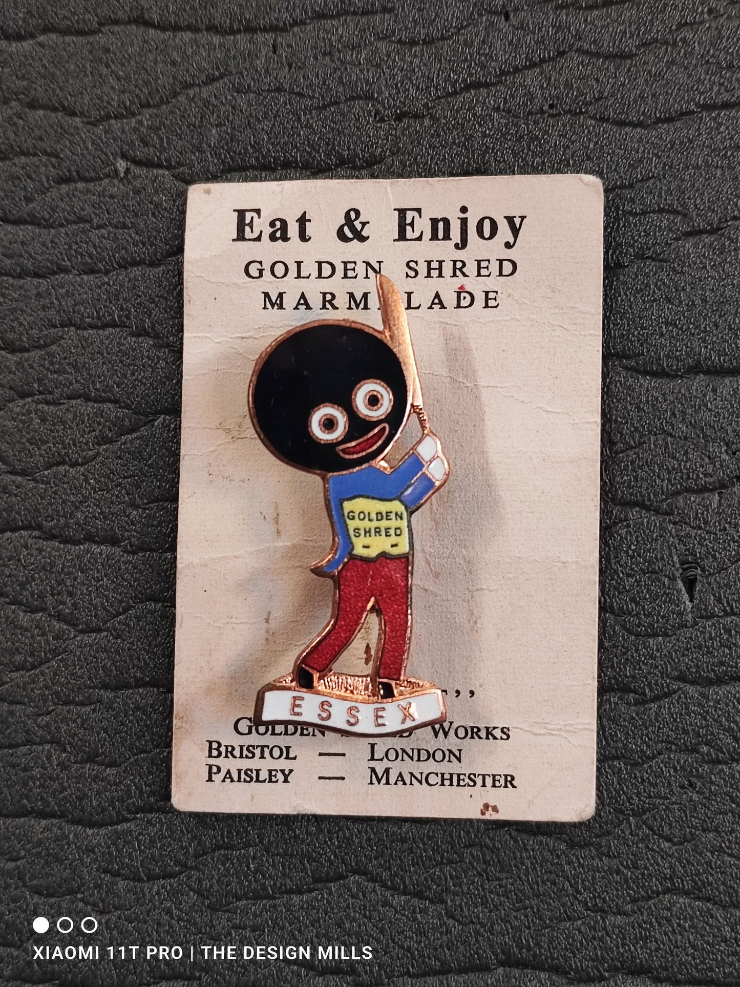 Essex Cricketer by Miller on Original Card