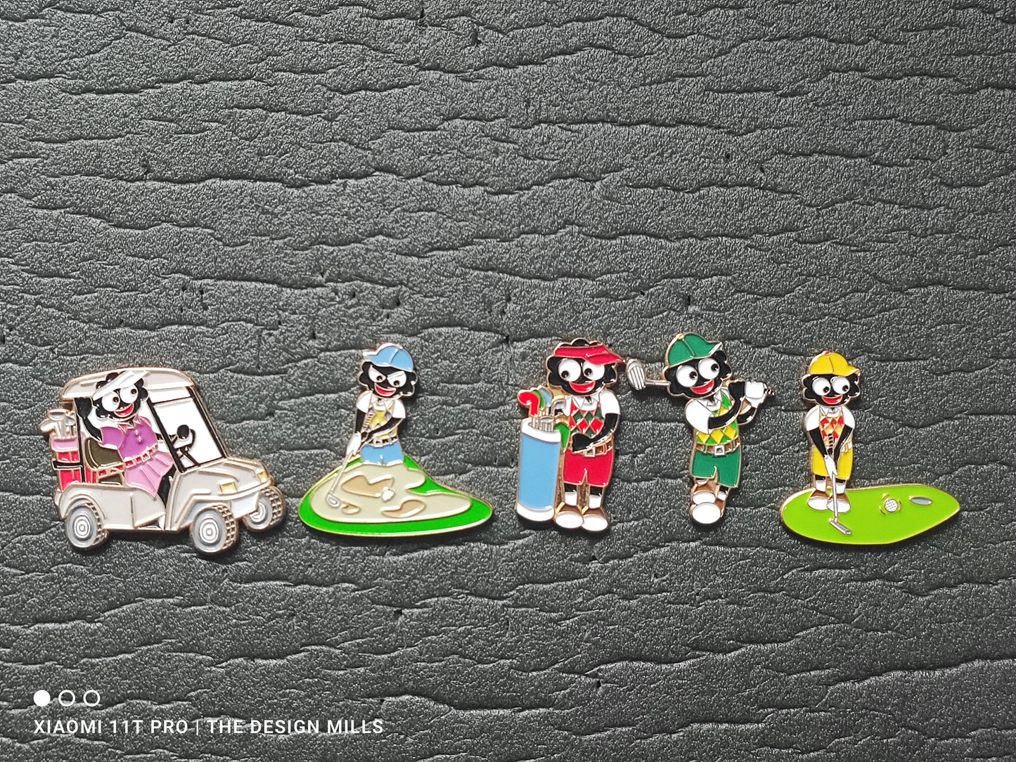 Golfers Set of 5