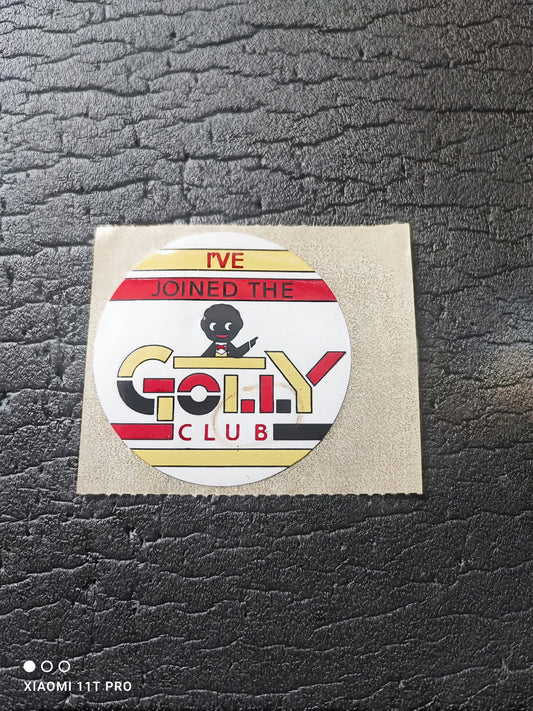 Golly Club Sticker