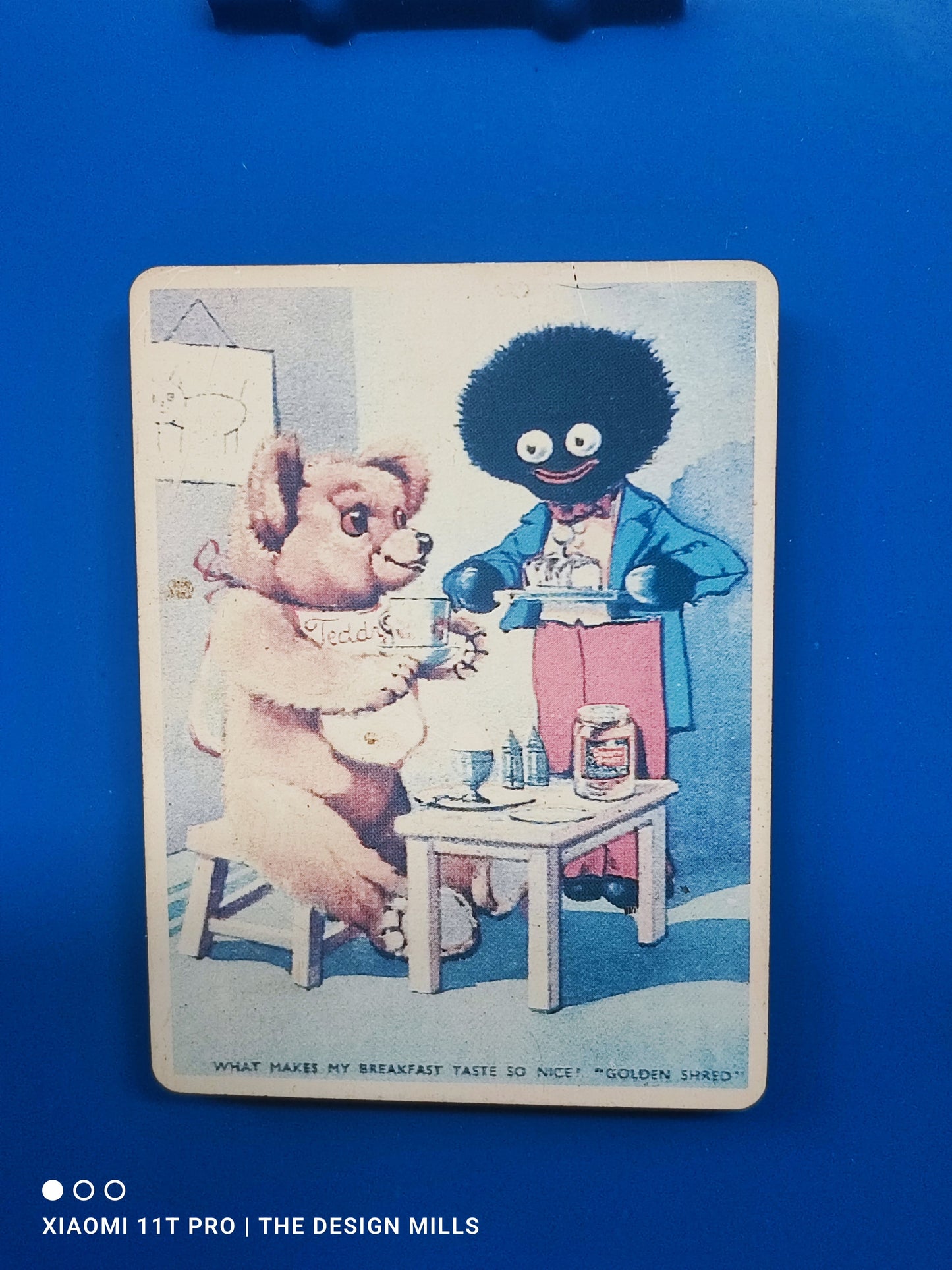 Golly and Bear Fridge Magnet