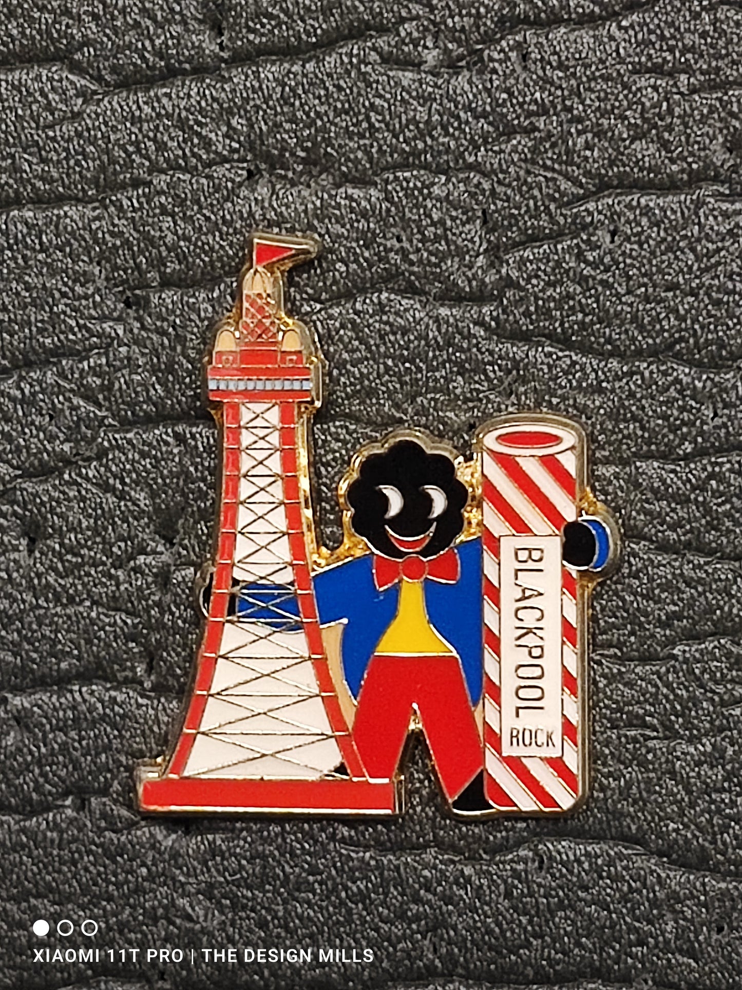 Golly with Blackpool Tower