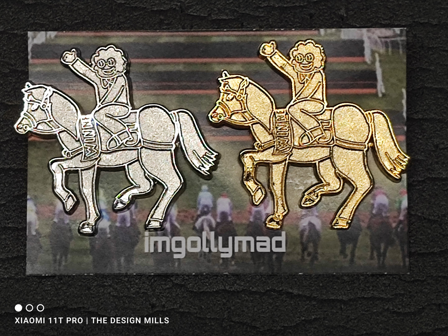 Grand National Unenamelled Pair