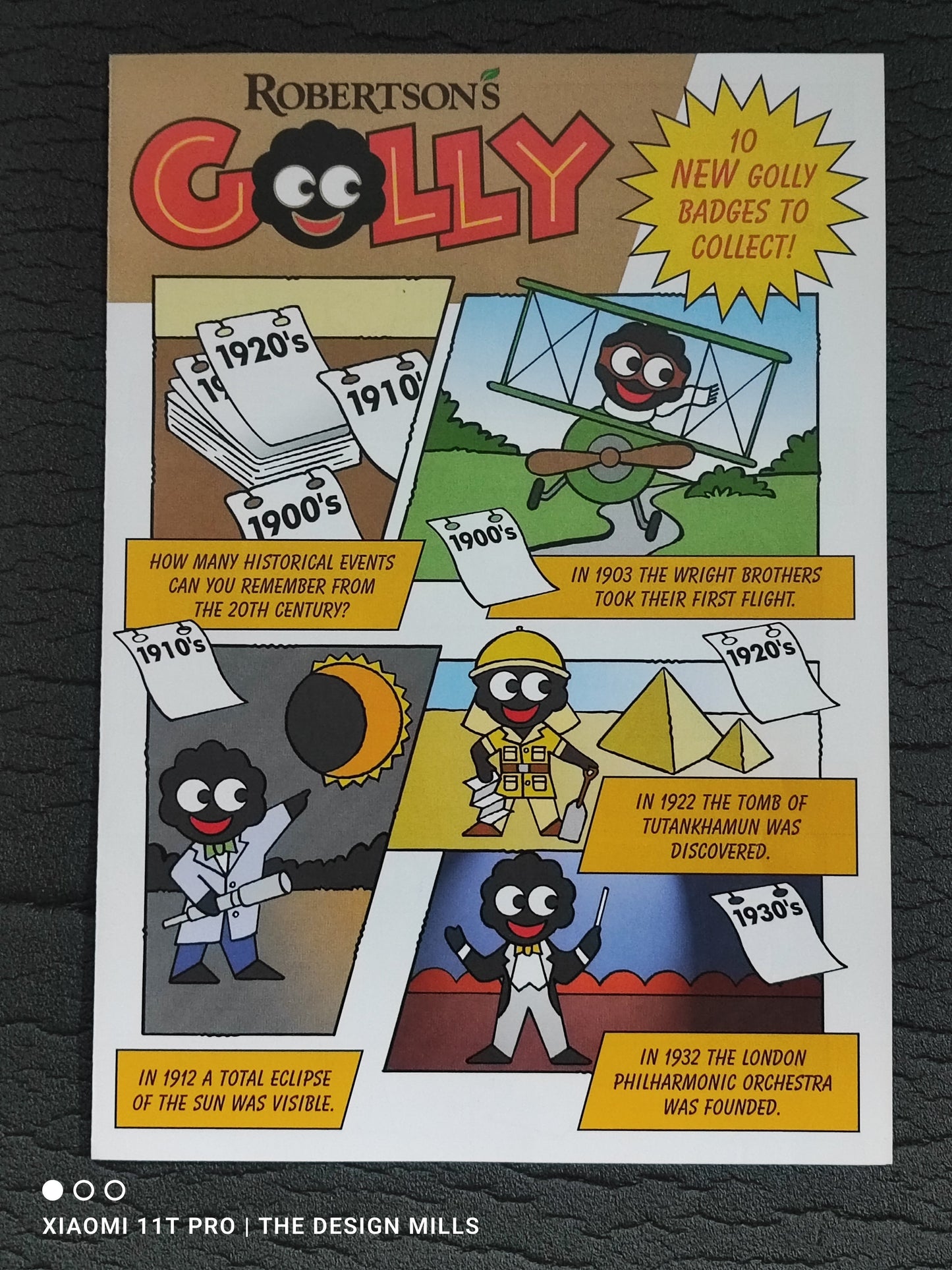 Historical Events Leaflet