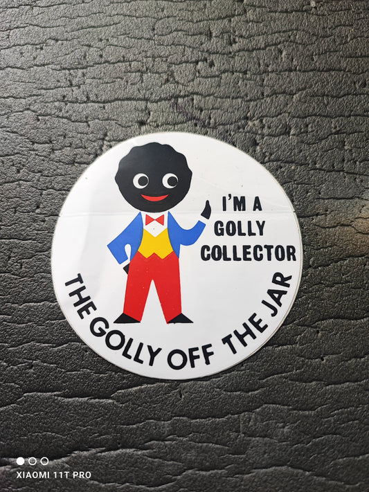 Im a Golly Collector Sticker.