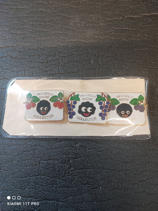 Im a Golly Badge Collector Set of 3 Badges