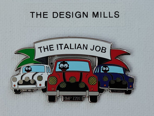 Italian Job Badge image - GollyBadges.com