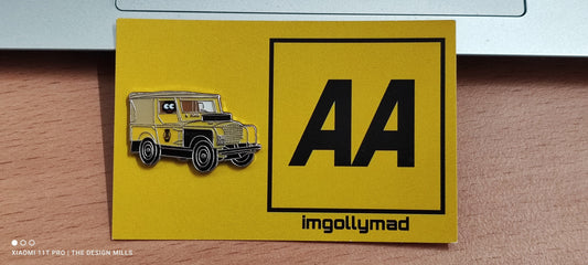 Land Rover AA Special Badge image - GollyBadges.com