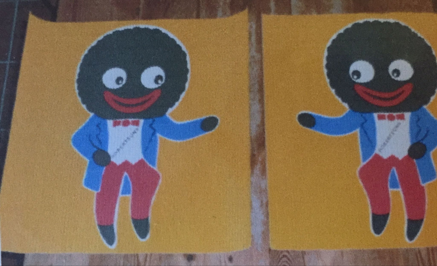 Large 3 Part Corrugated Card Display Sign