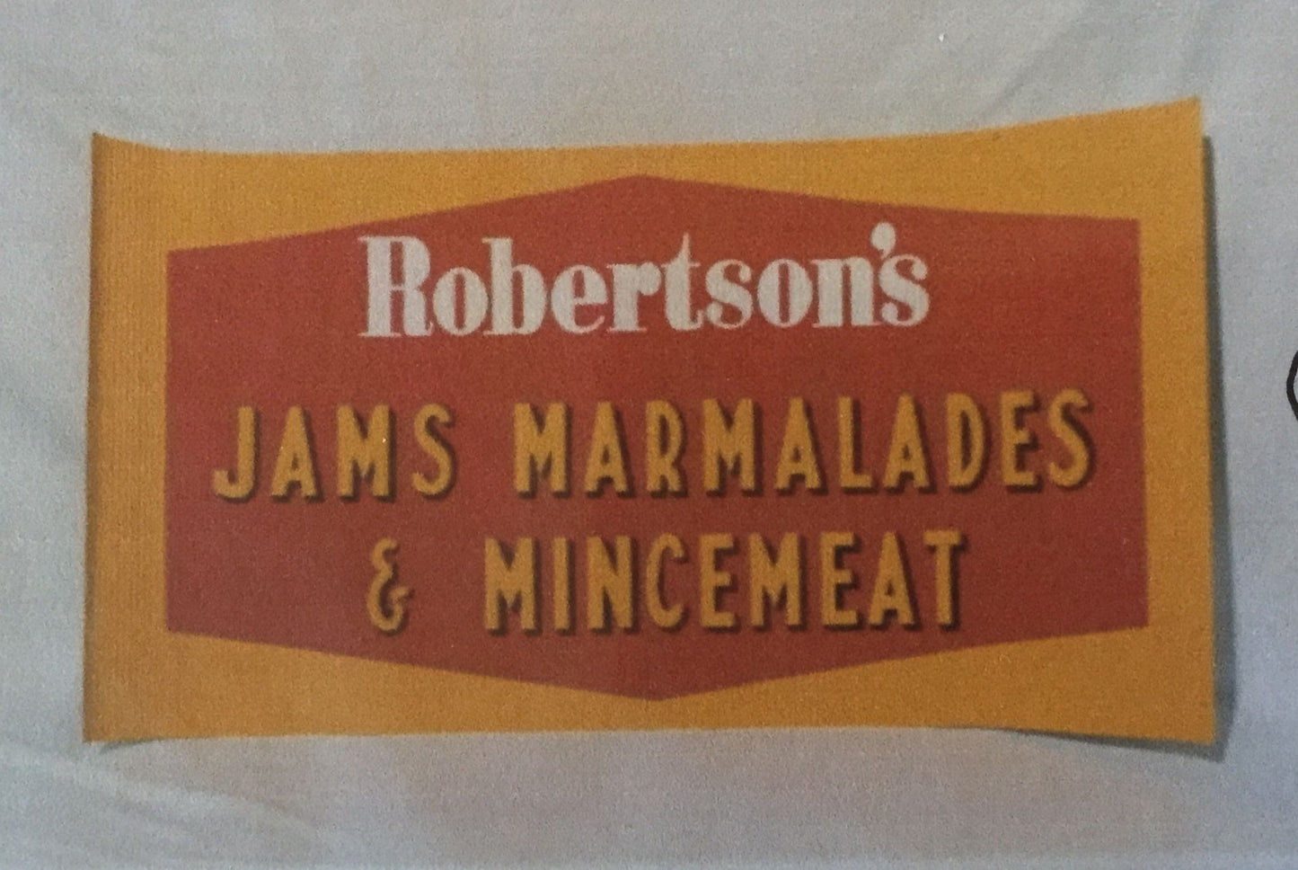 Large 3 Part Corrugated Card Display Sign