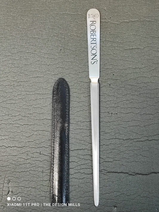 Letter Opener with Leather Slip