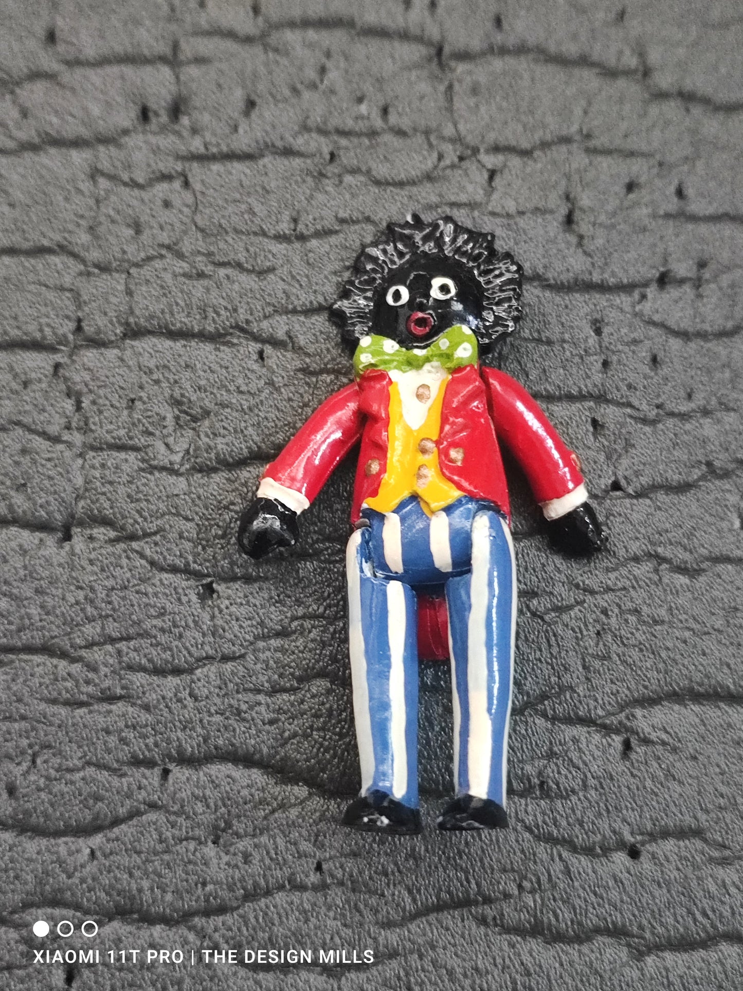 Minaiture Jointed Pewter Golly