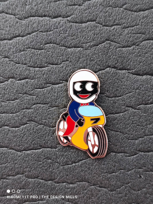Motorcyclist PM Light Blue