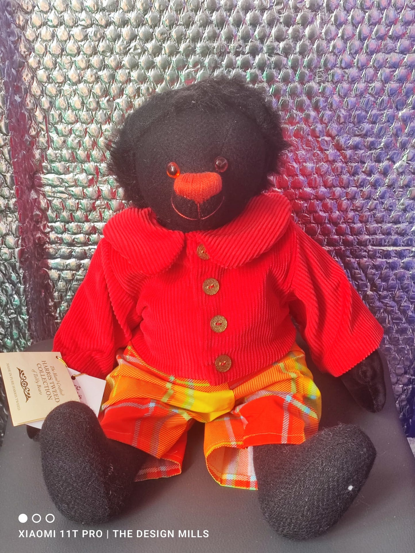 Mr Golly Bear image - GollyBadges.com