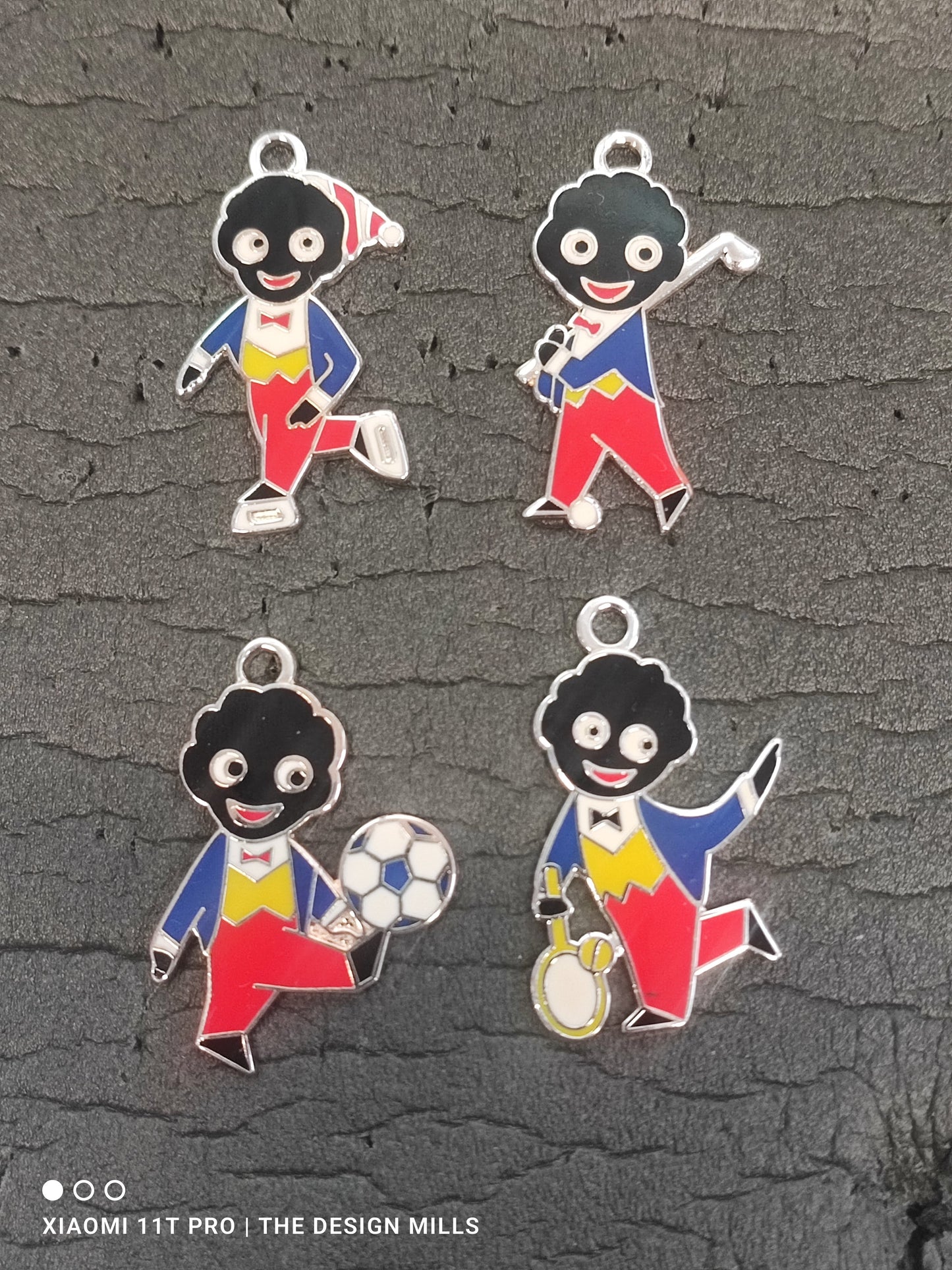 Non Robertsons Set of 4 Sterling Silver Pendants