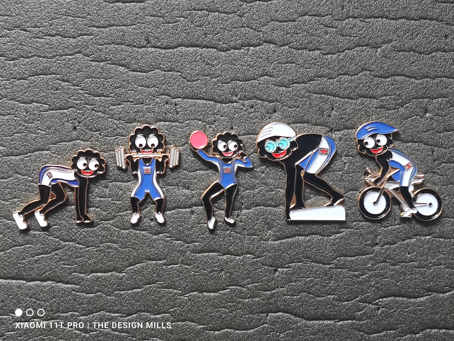 Olympic Action Set of 5 by Vadok