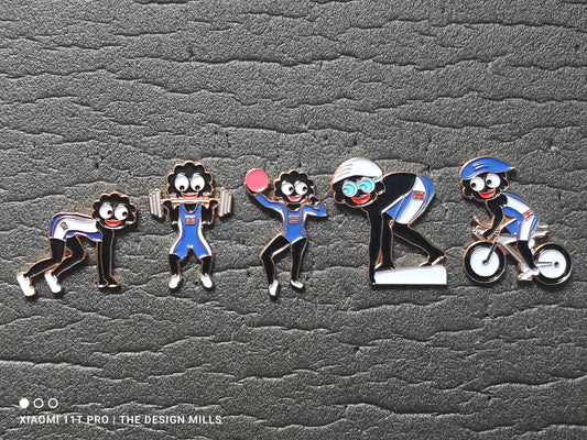 Olympic Action Set of 5 by Vadok