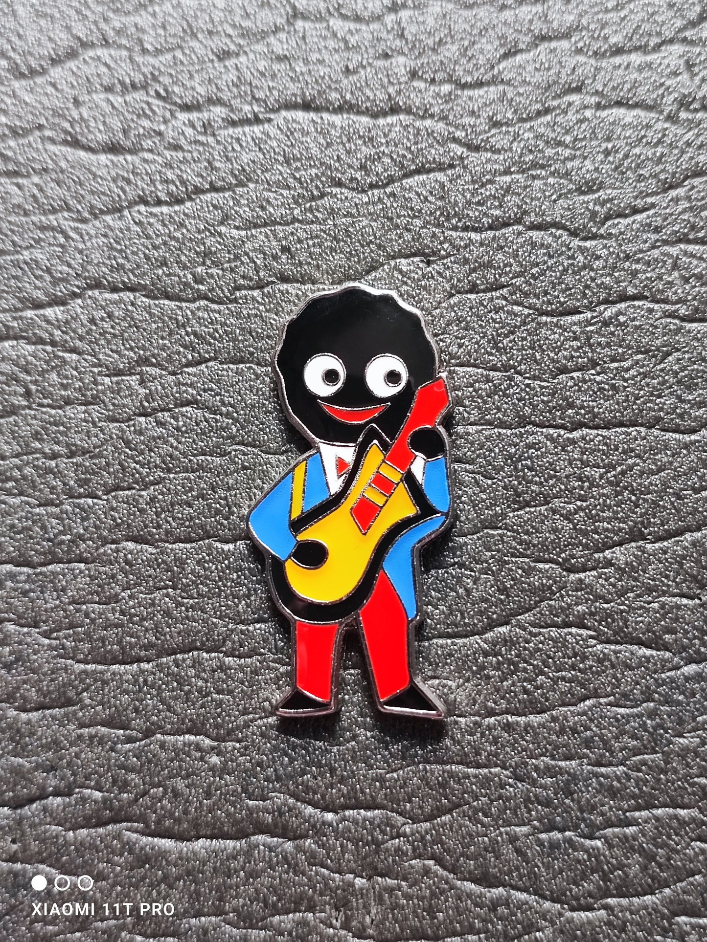 Orange Guitarist Badge