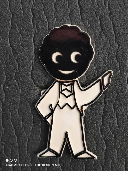 PG1 Plastic Golly Badge 1970s 75mm