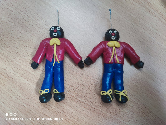 Pair of Golly Figures