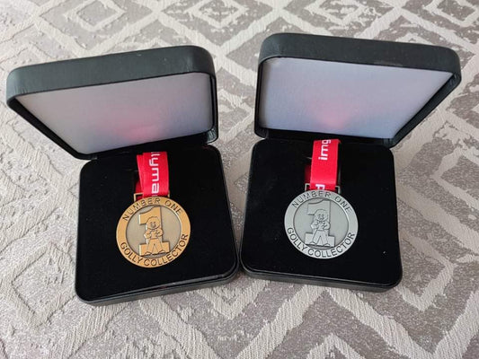 Pair of Medals image - GollyBadges.com