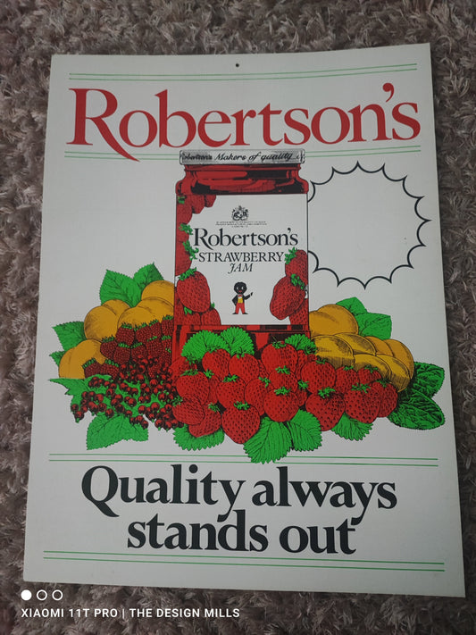 Quality Always Stands Out Showcard 18”W x 24”H