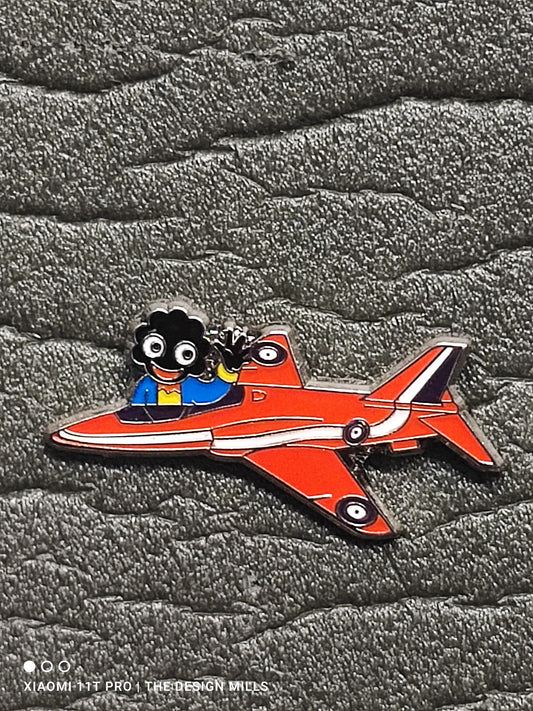 Red Arrows Silver Base Metal